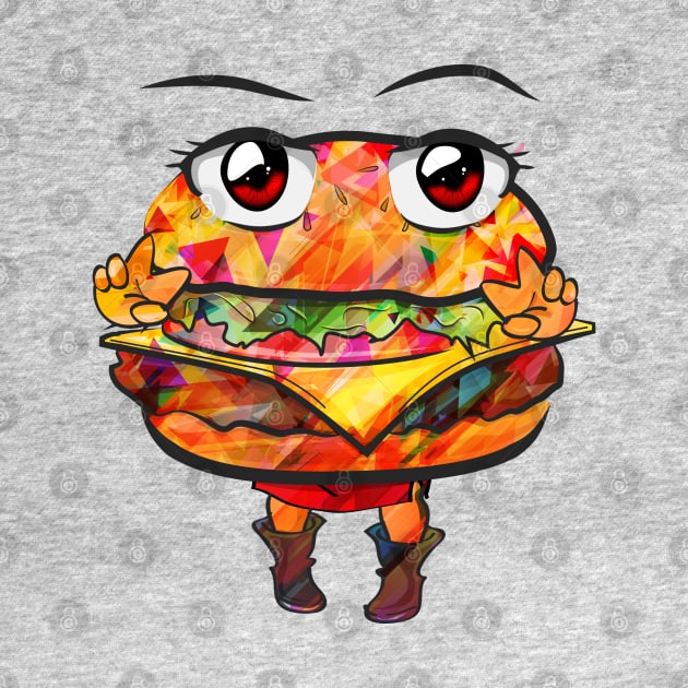 Cute Burger by edmproject